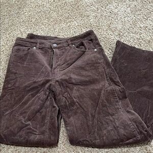 Brown Corduroy Pants